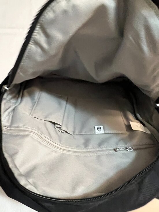 NWOT Baggallini Black Nylon Travel Backpack Purse RFID Lightweight Organizer main image 7